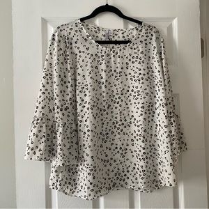 Cheetah print women’s blouse